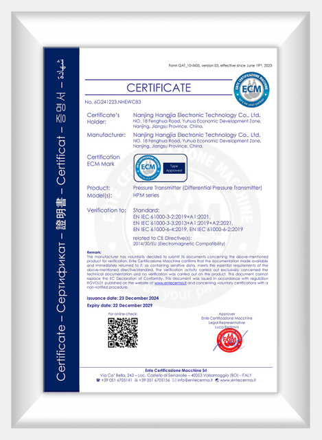 CE- Pressure Transmitter (Differential Pressure Transmitter)